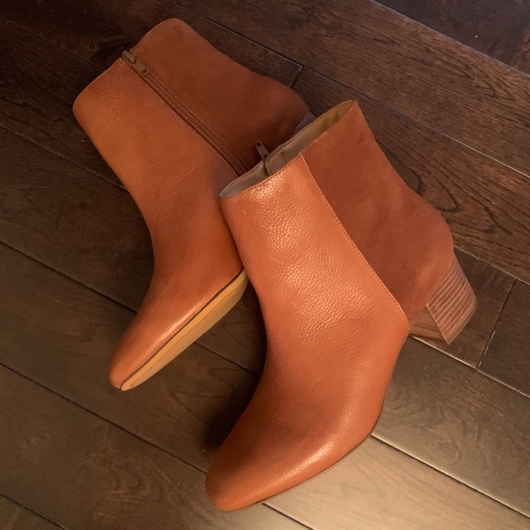 Leather/Suede Ankle Boots | Crown Vintage | Size 10 | NWOT - Picture 7 of 11